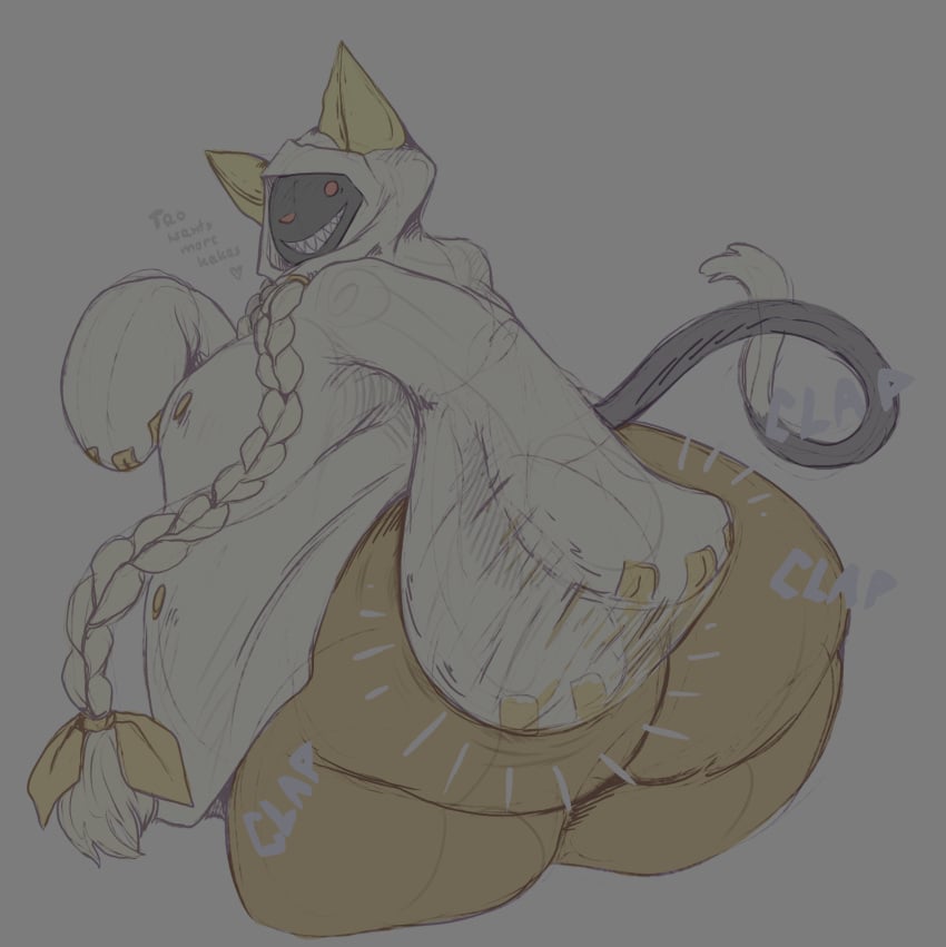 Big Ass (Female) Rule 34 Image