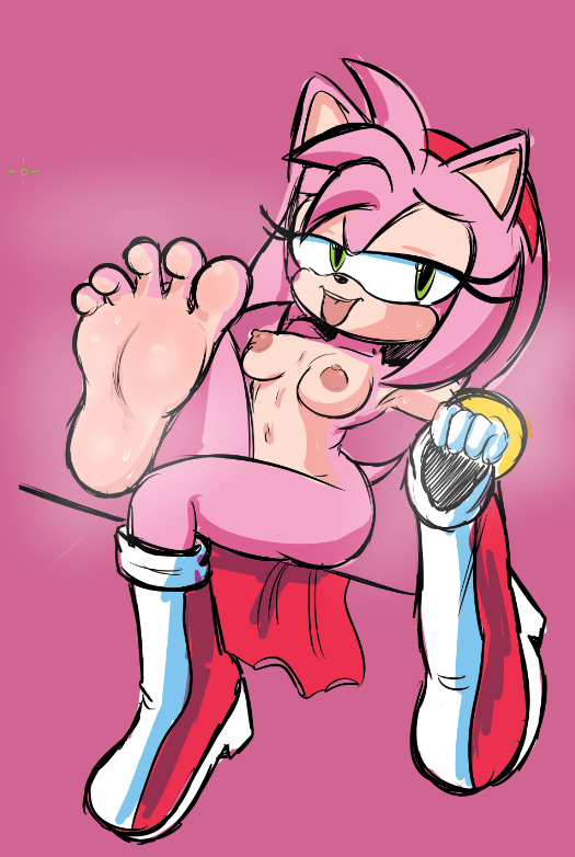 Amy Rose (Sega) Rule 34 Image