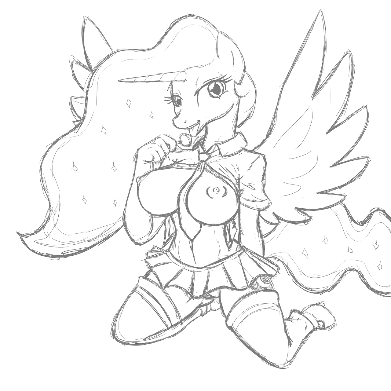 Princess Luna (Mlp) Rule 34 Image