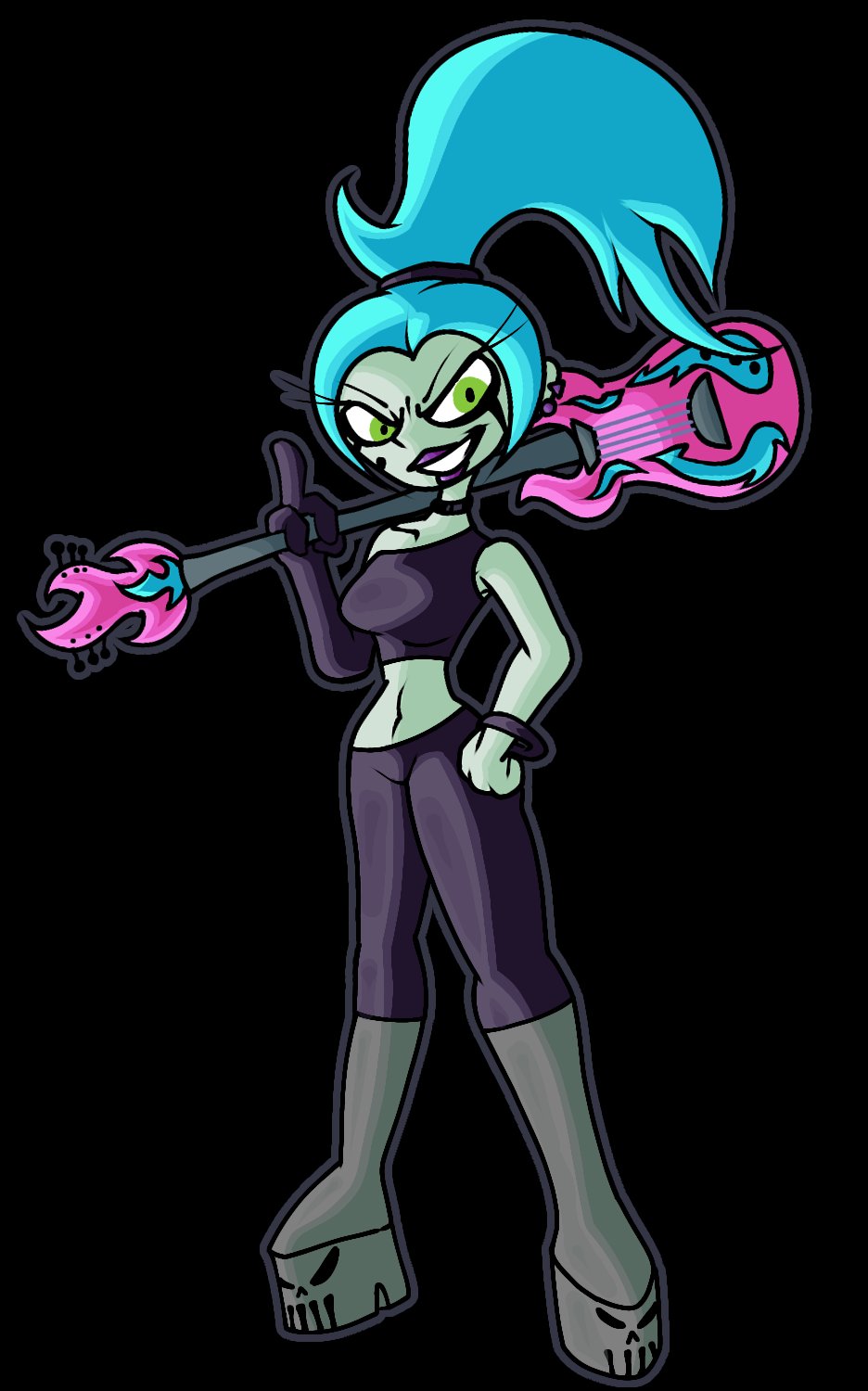 Ember Mclain (Danny Phantom) Rule 34 Image