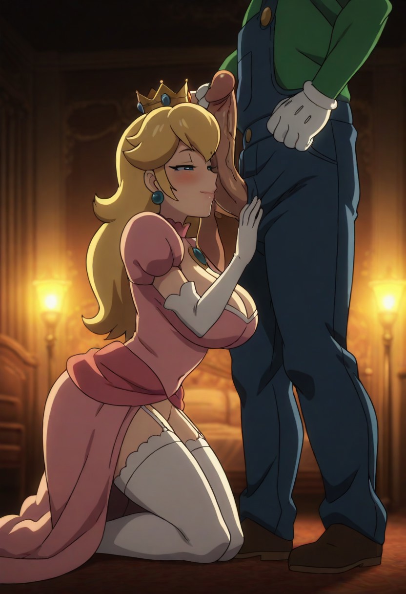 Luigi (Mario (Series)) Rule 34 Image