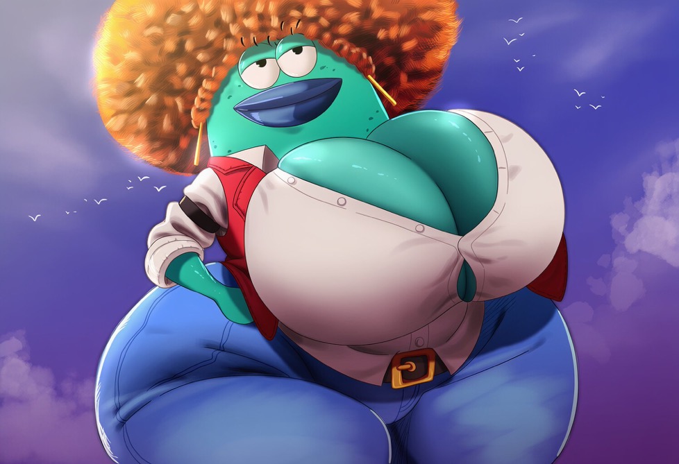 Ice Spice (Spongebob Squarepants) Rule 34 Image