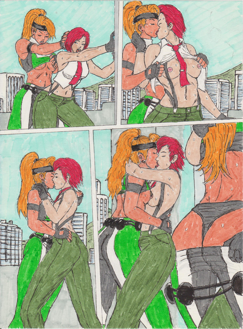 Sonya Blade (King Of Fighters) Rule 34 Image