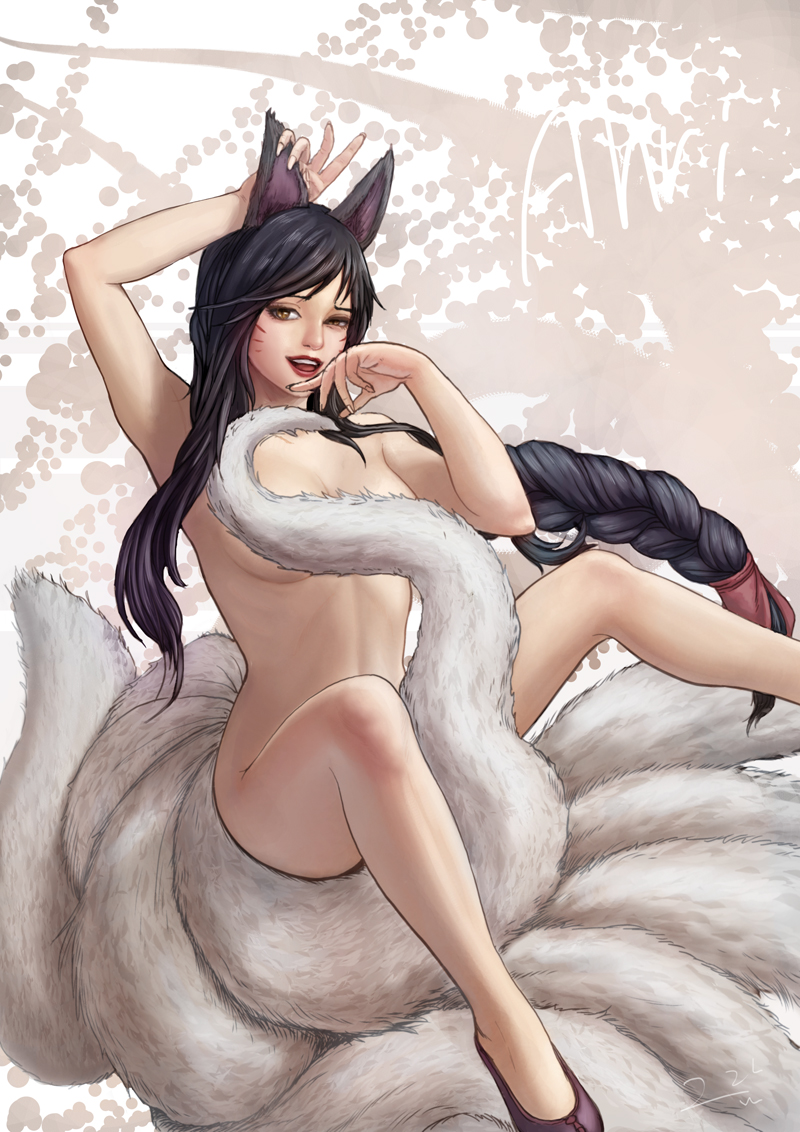 Ahri (League Of Legends) Rule 34 Image