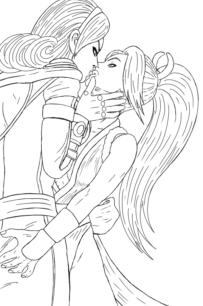 Lien Neville (Fatal Fury) Rule 34 Image