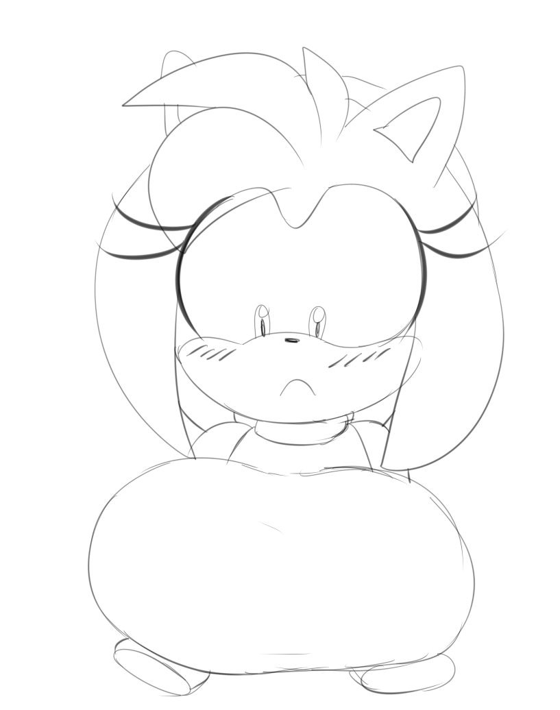 Amy Rose (Sega) Rule 34 Image