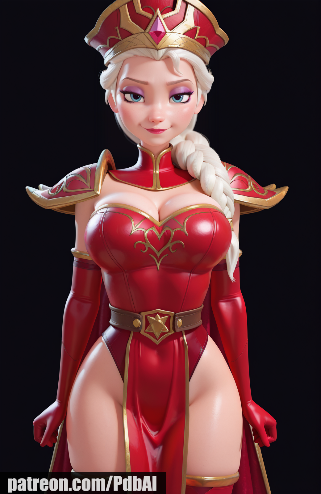 Elsa (Frozen) Rule 34 Image
