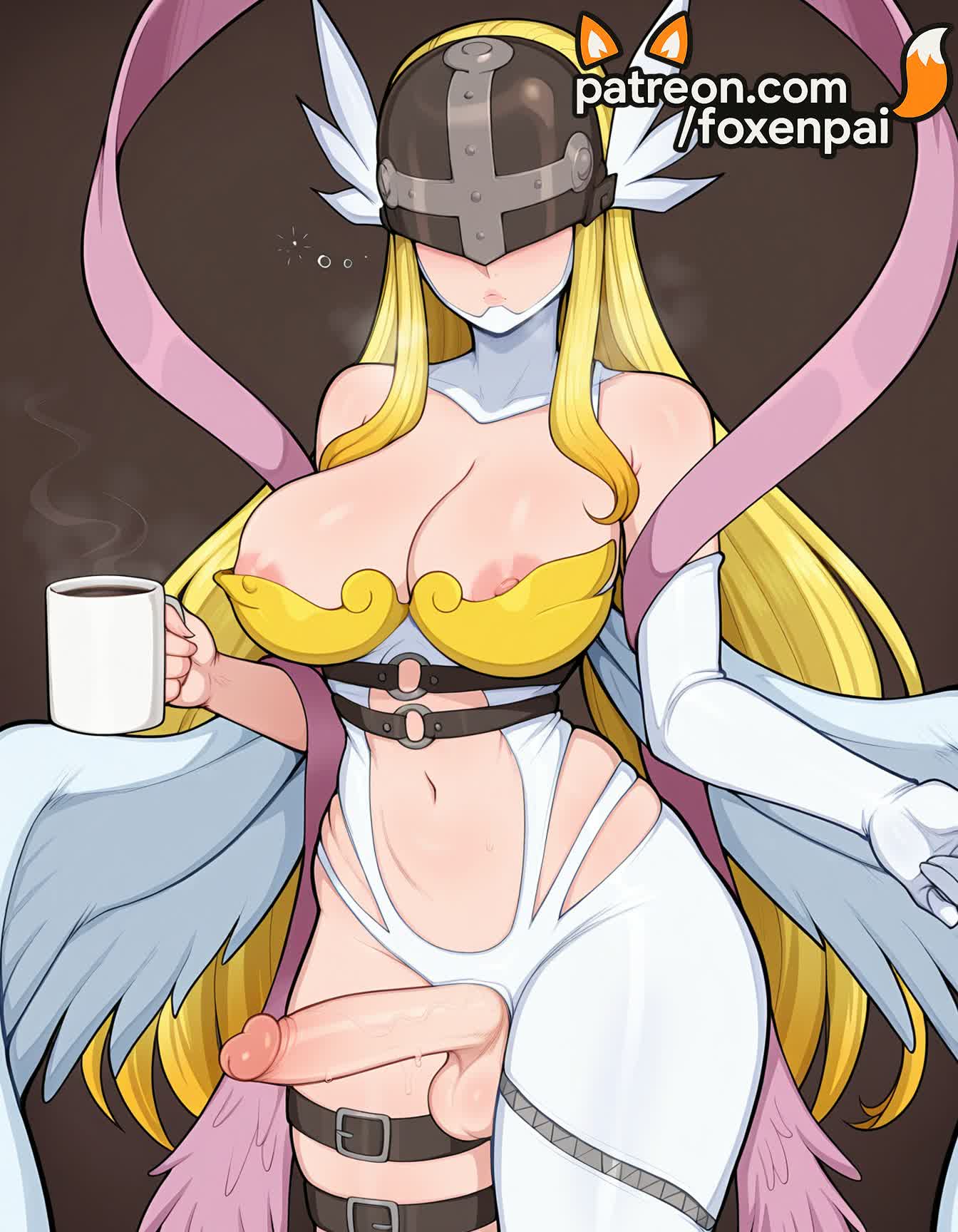 Angewomon (Digimon) Rule 34 Image
