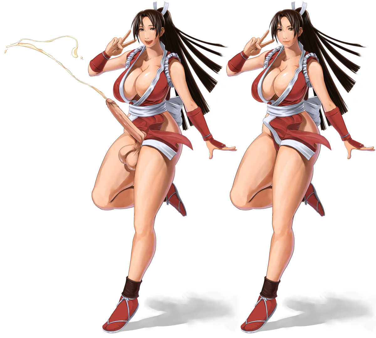 Mai Shiranui (Fatal Fury) Rule 34 Image