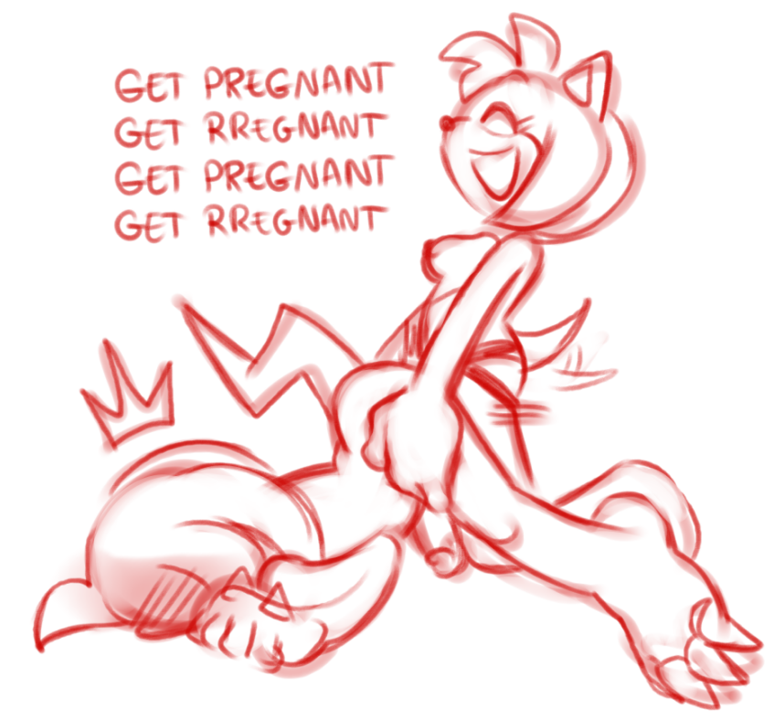 Amy Rose (Sonic (Series)) Rule 34 Image