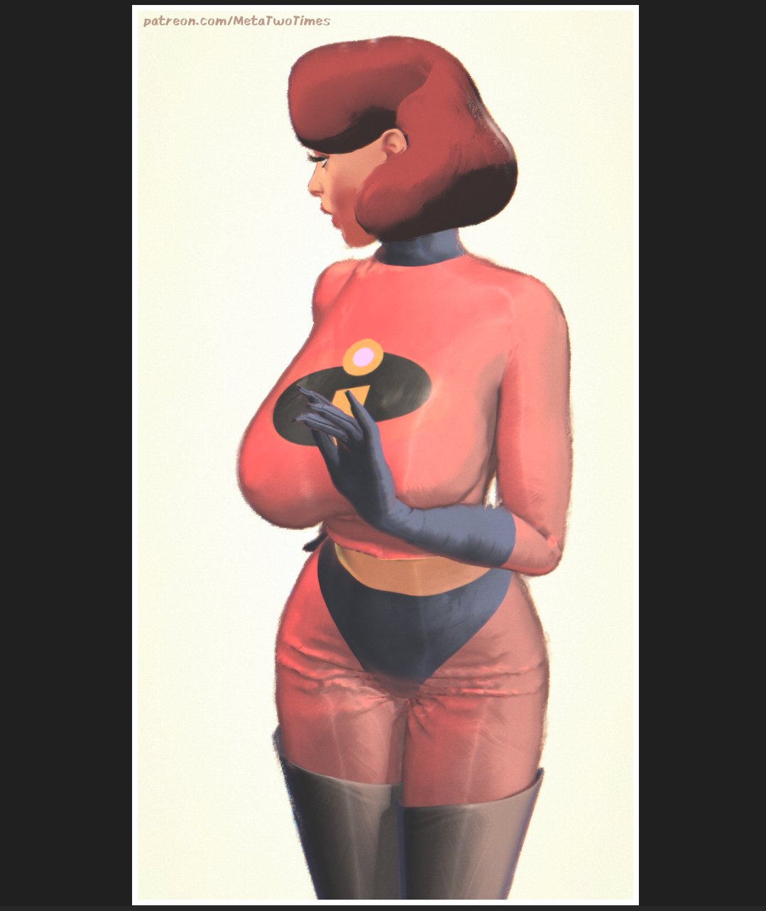 Helen Parr (The Incredibles) Rule 34 Image