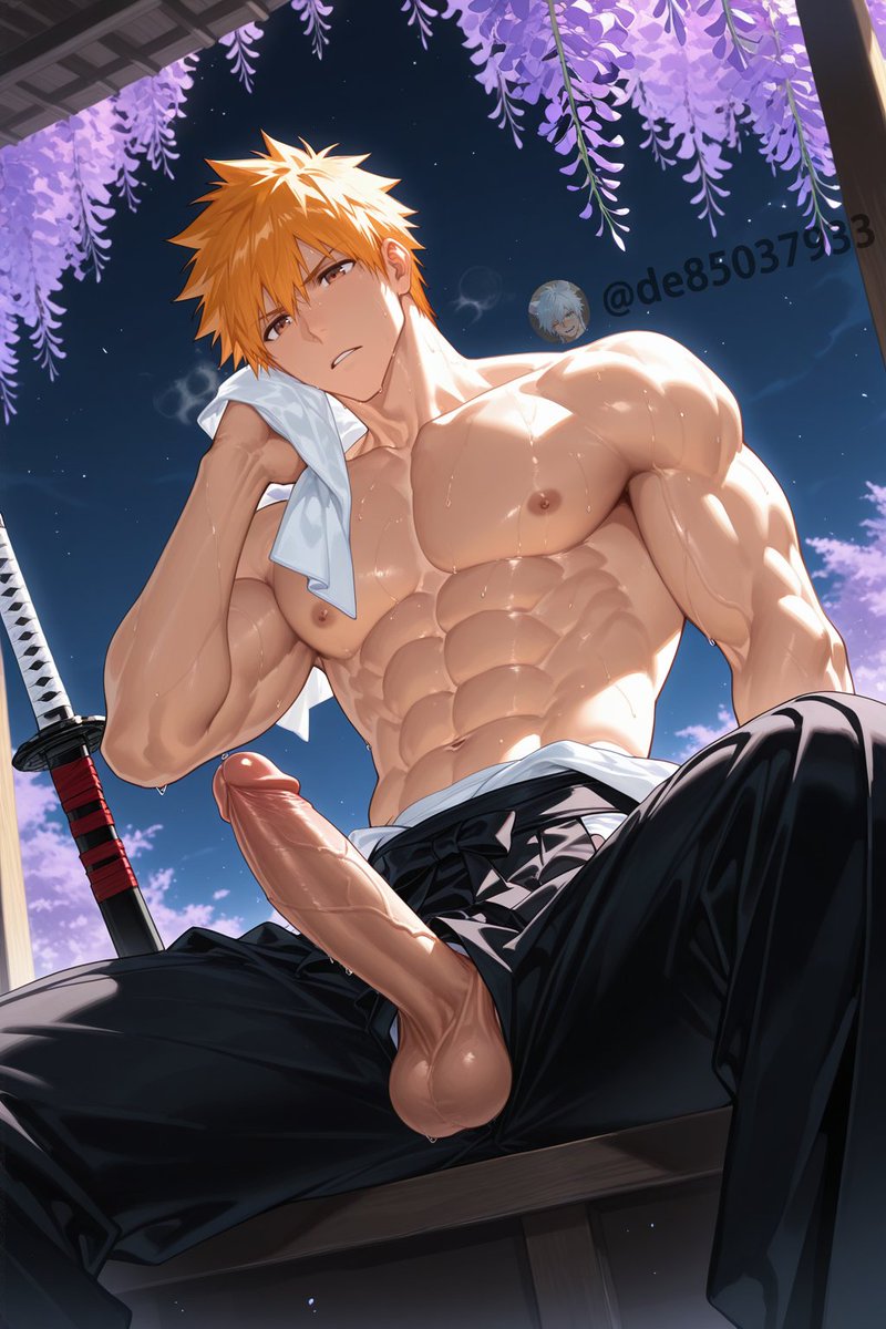 Ichigo Kurosaki (Bleach) Rule 34 Image