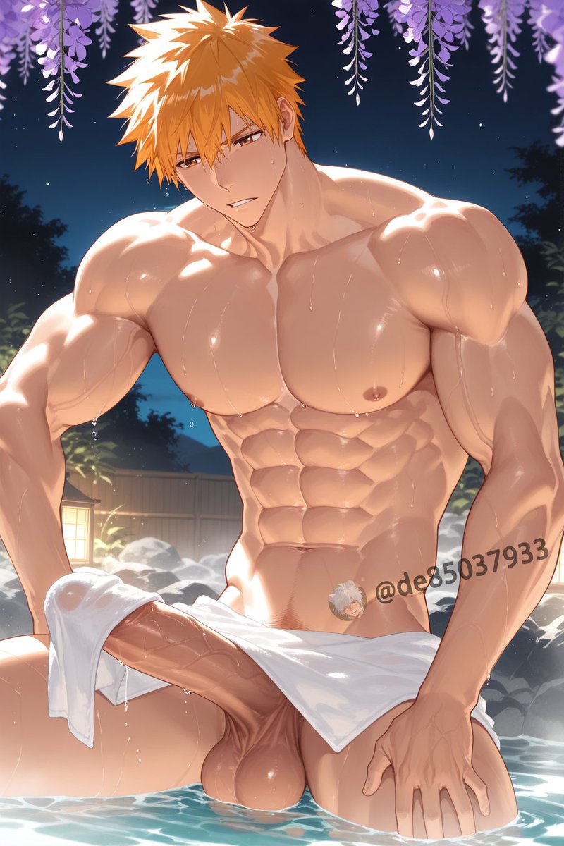 Ichigo Kurosaki (Bleach) Rule 34 Image