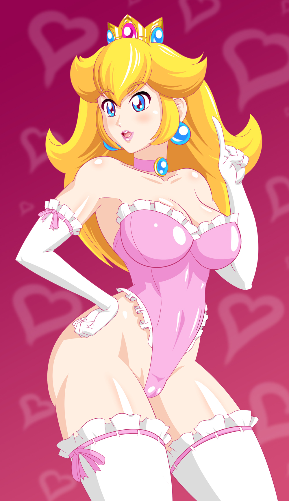 Princess Peach (Mario (Series)) Rule 34 Image