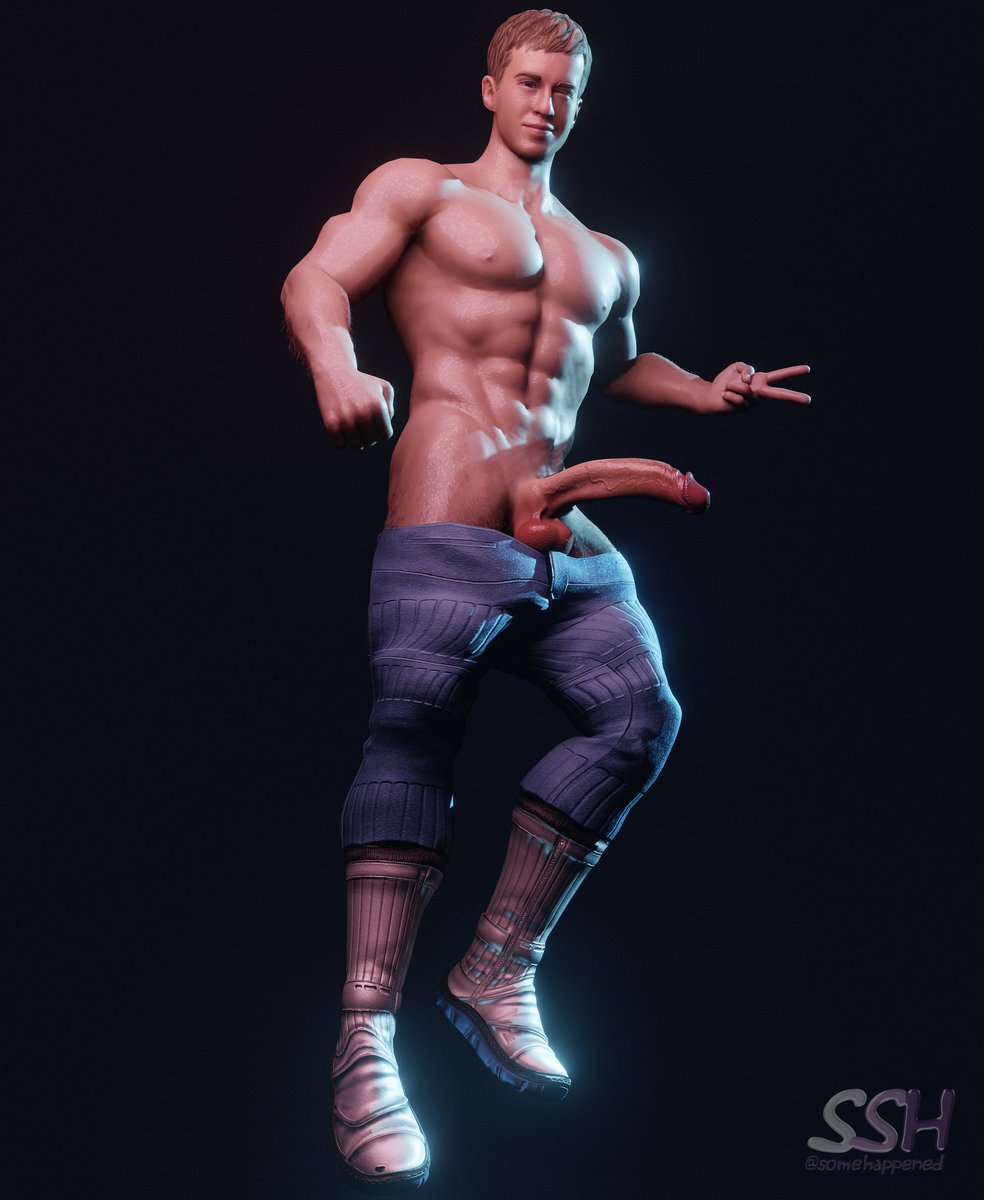 Human Torch (Fantastic Four) Rule 34 Image