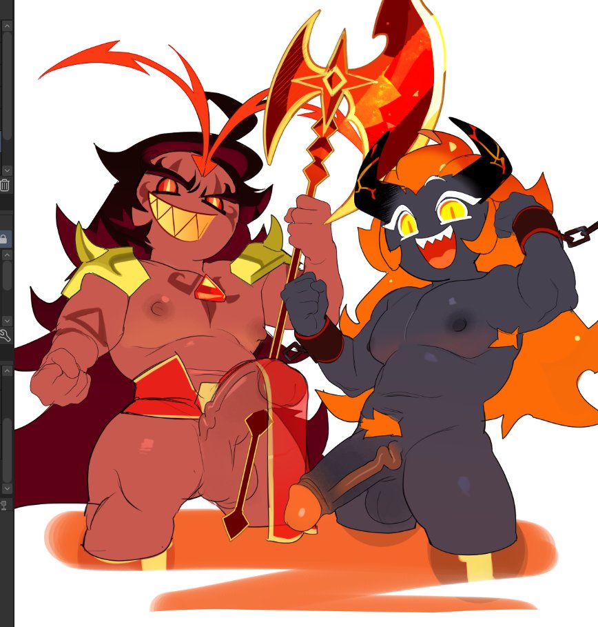 Burning Spice Cookie (Cookie Run) Rule 34 Image