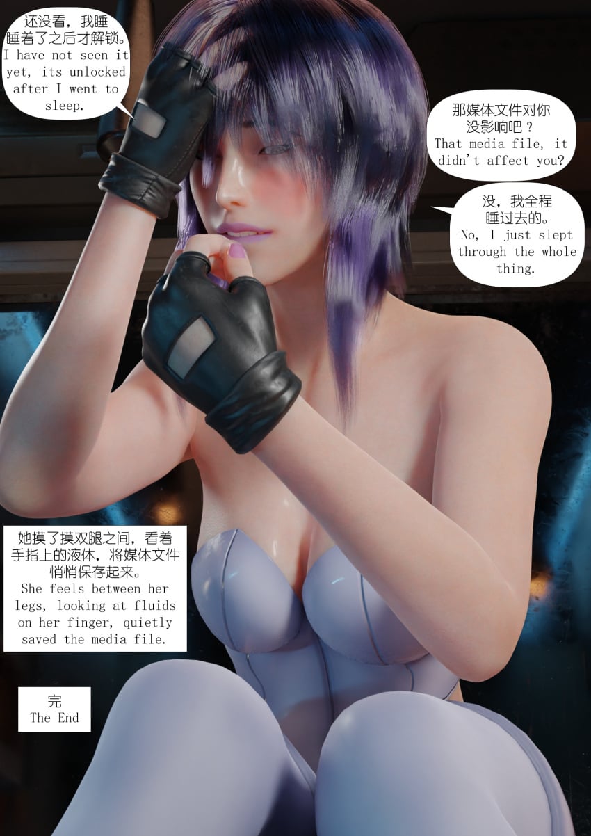 Kusanagi Motoko (Ghost In The Shell Stand Alone Complex) Rule 34 Image