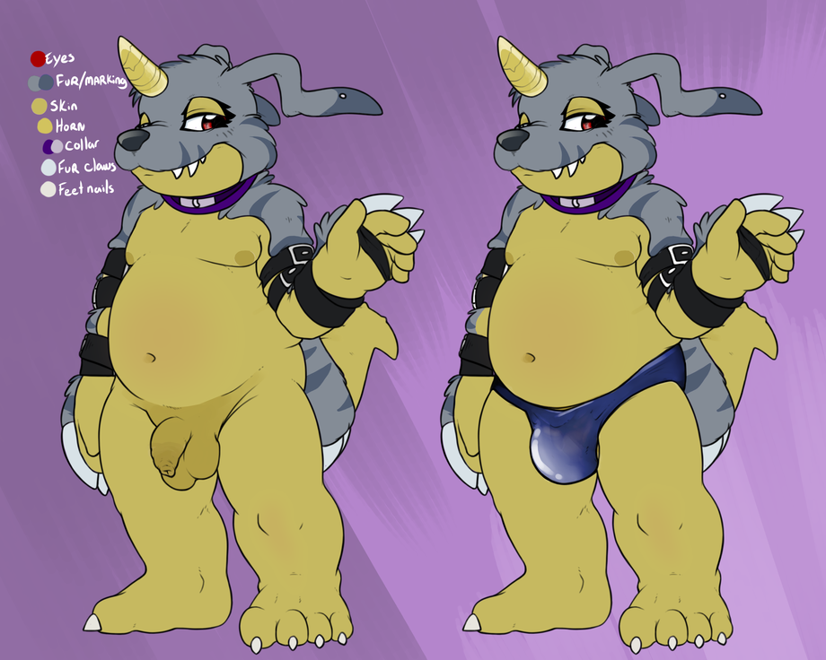 Gabumon (Digimon) Rule 34 Image