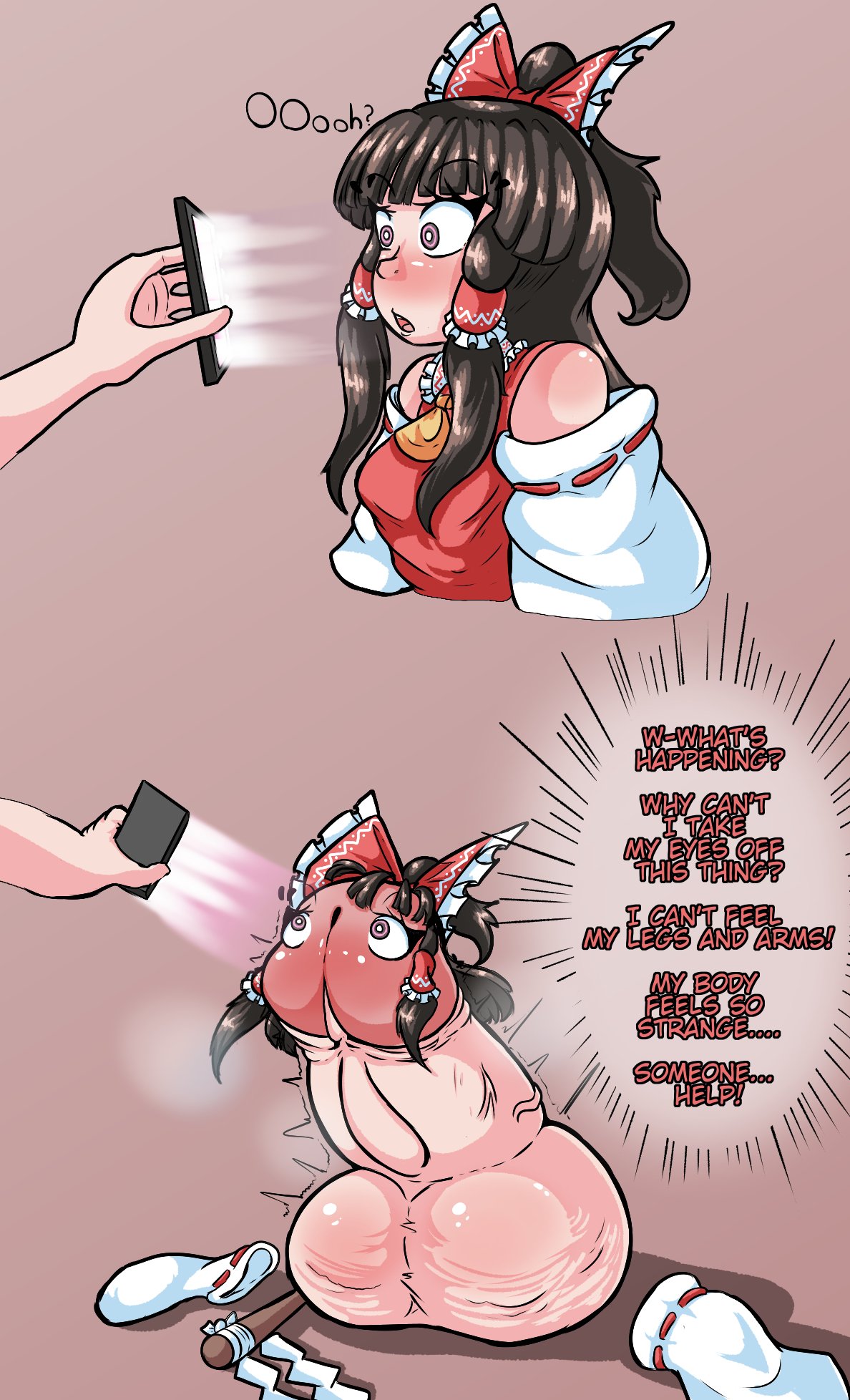Hakurei Reimu (Touhou) Rule 34 Image