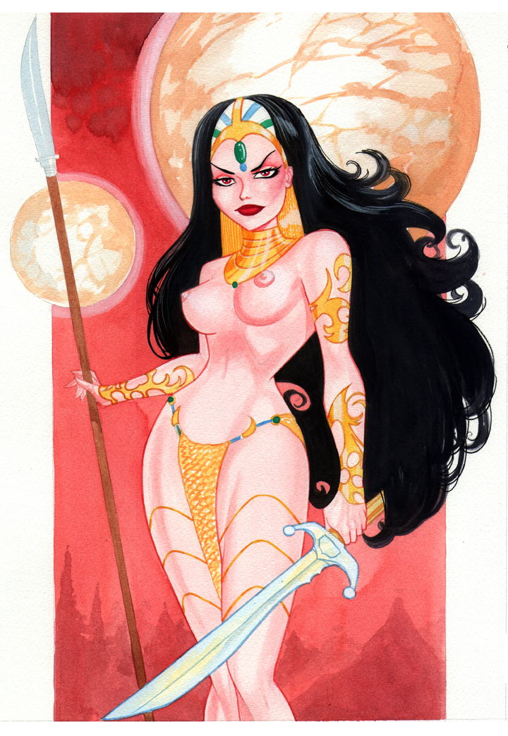Dejah Thoris (A Princess Of Mars) Rule 34 Image