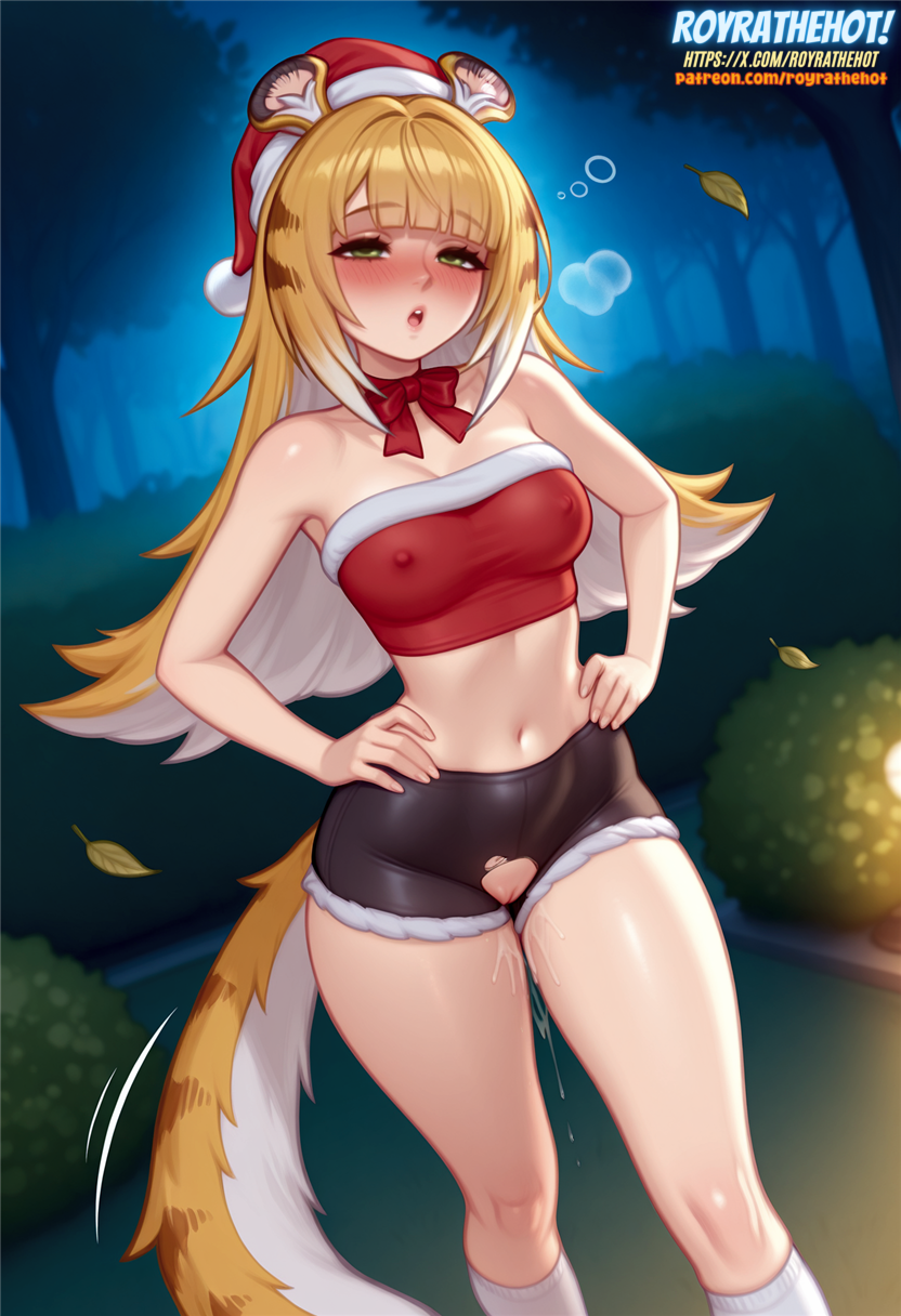 Ju Fufu (Christmas) Rule 34 Image