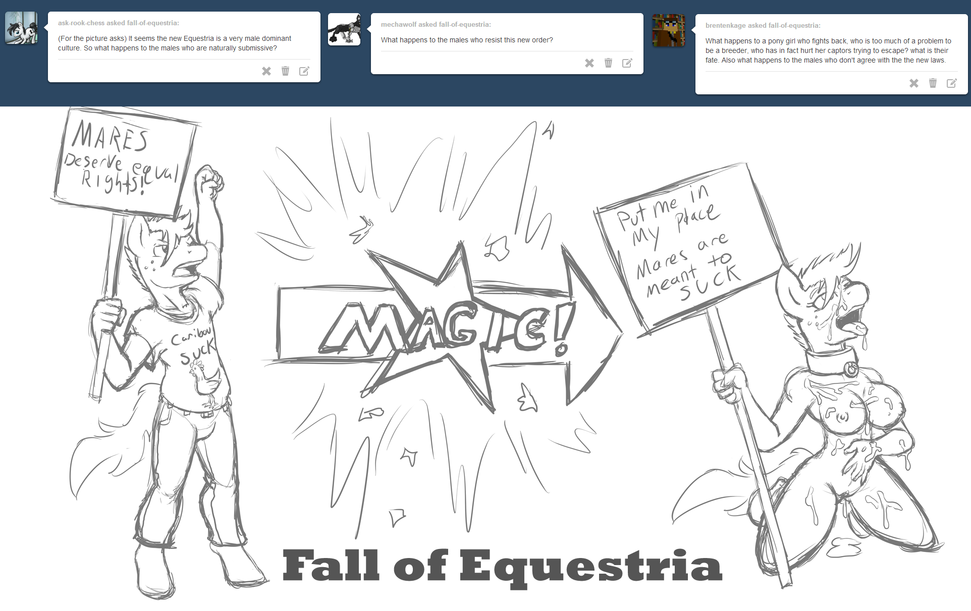 Fall Of Equestria Rule 34 Image