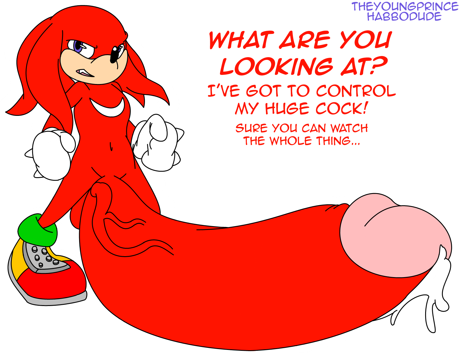 Knuckles The Echidna (Sega) Rule 34 Image