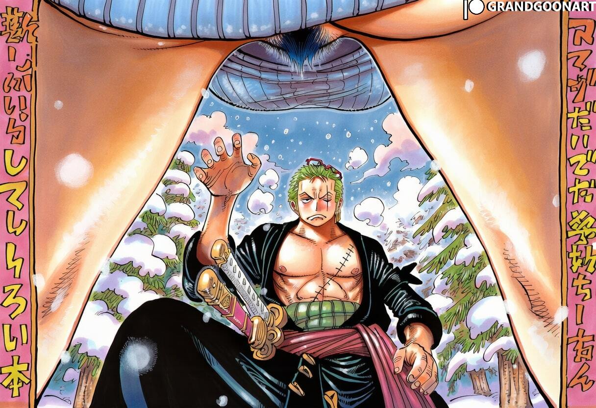 Roronoa Zoro (One Piece) Rule 34 Image