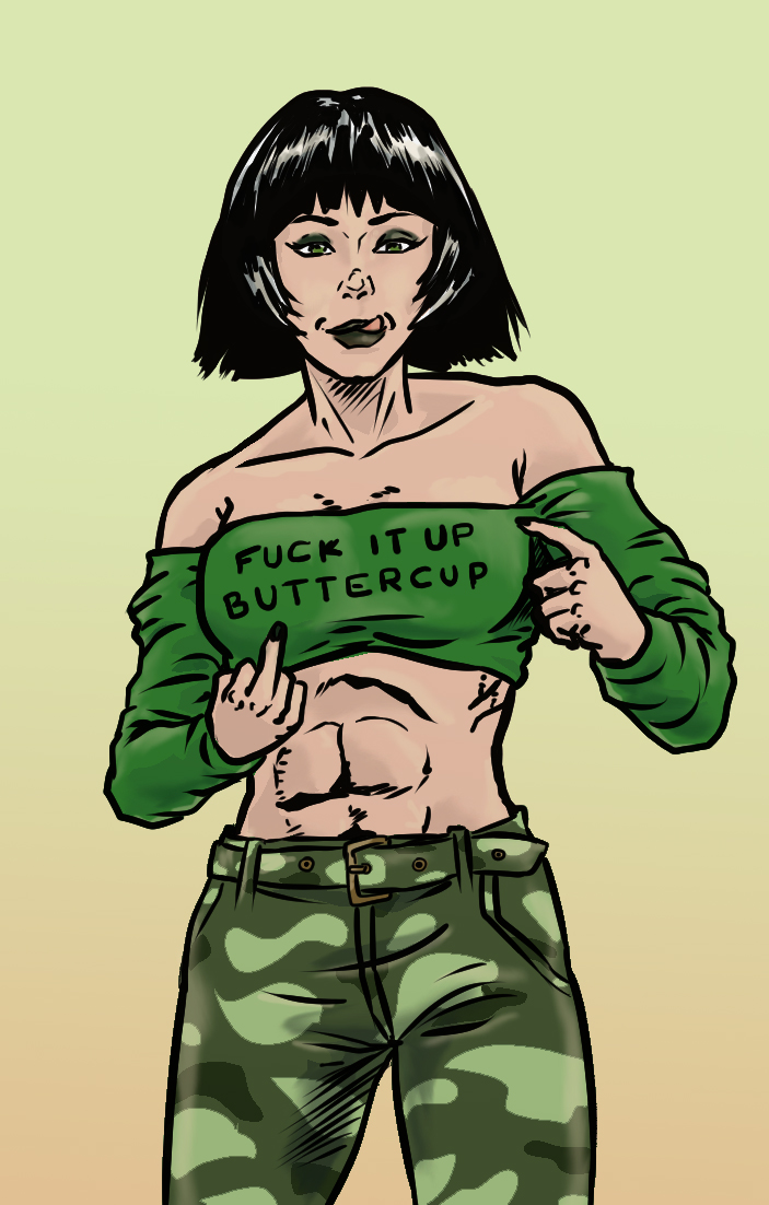 Buttercup (Powerpuff Girls) Rule 34 Image