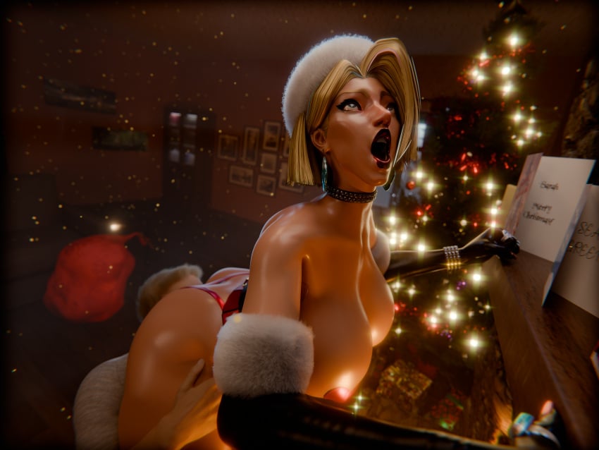Emma Frost (Christmas) Rule 34 Image