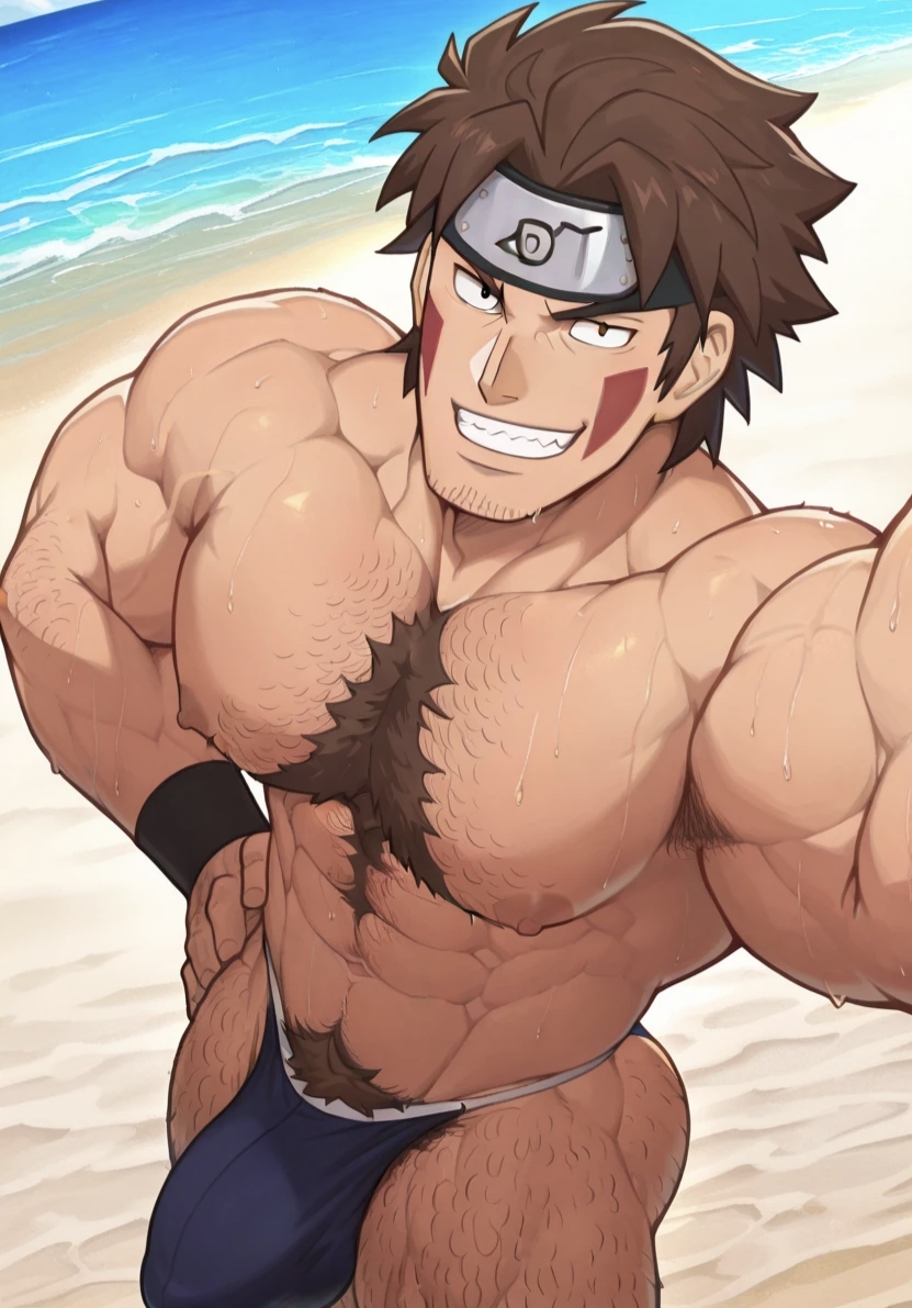 Inuzuka Kiba (Naruto (Series)) Rule 34 Image