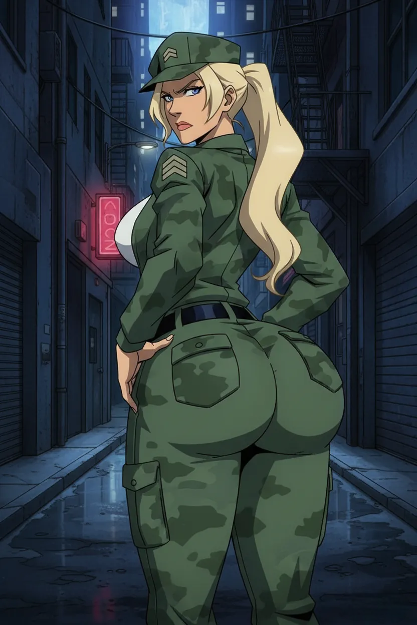 Sonya Blade (Mortal Kombat) Rule 34 Image