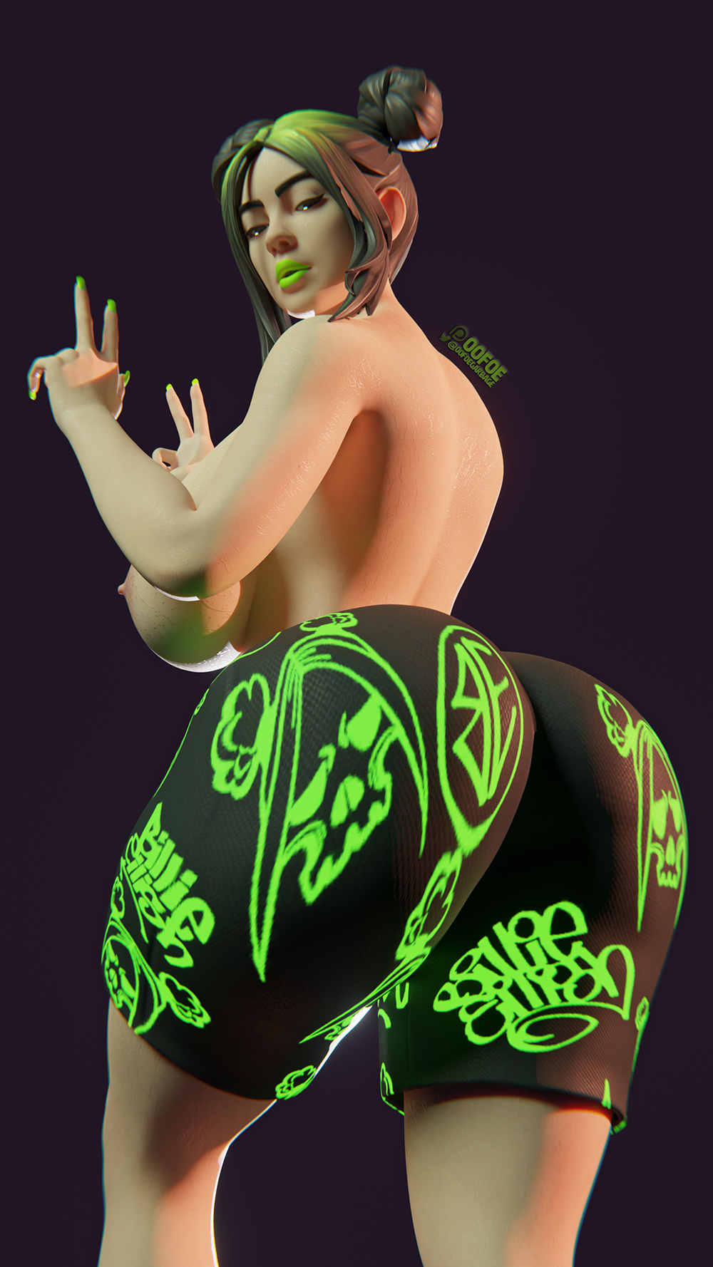 Billie Eilish (Fortnite) Rule 34 Image