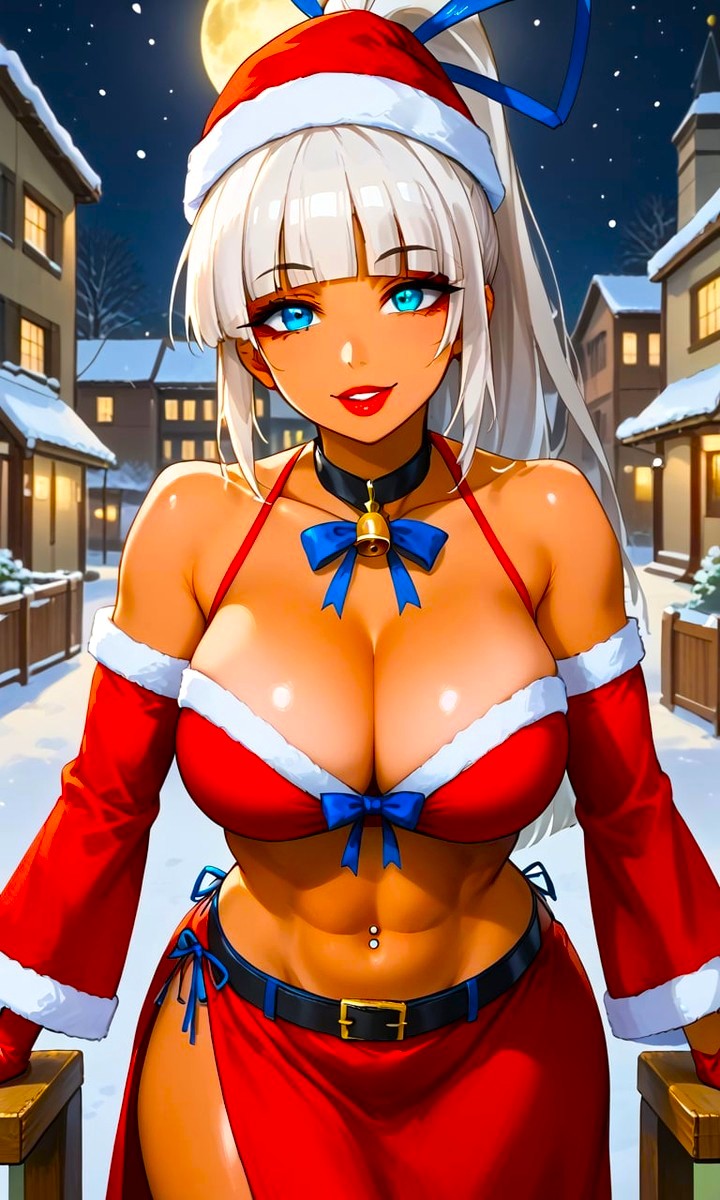 Majikina Mina (Christmas) Rule 34 Image