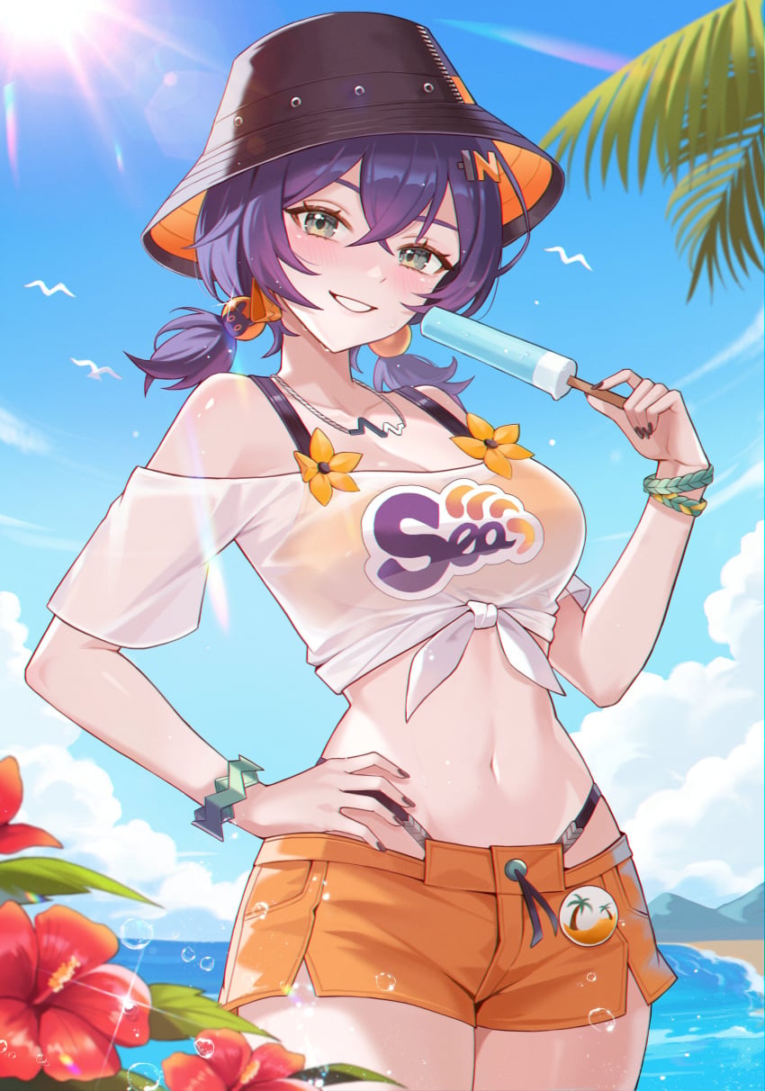 Belle (Summer Skies) (Zenless Zone Zero) Rule 34 Image