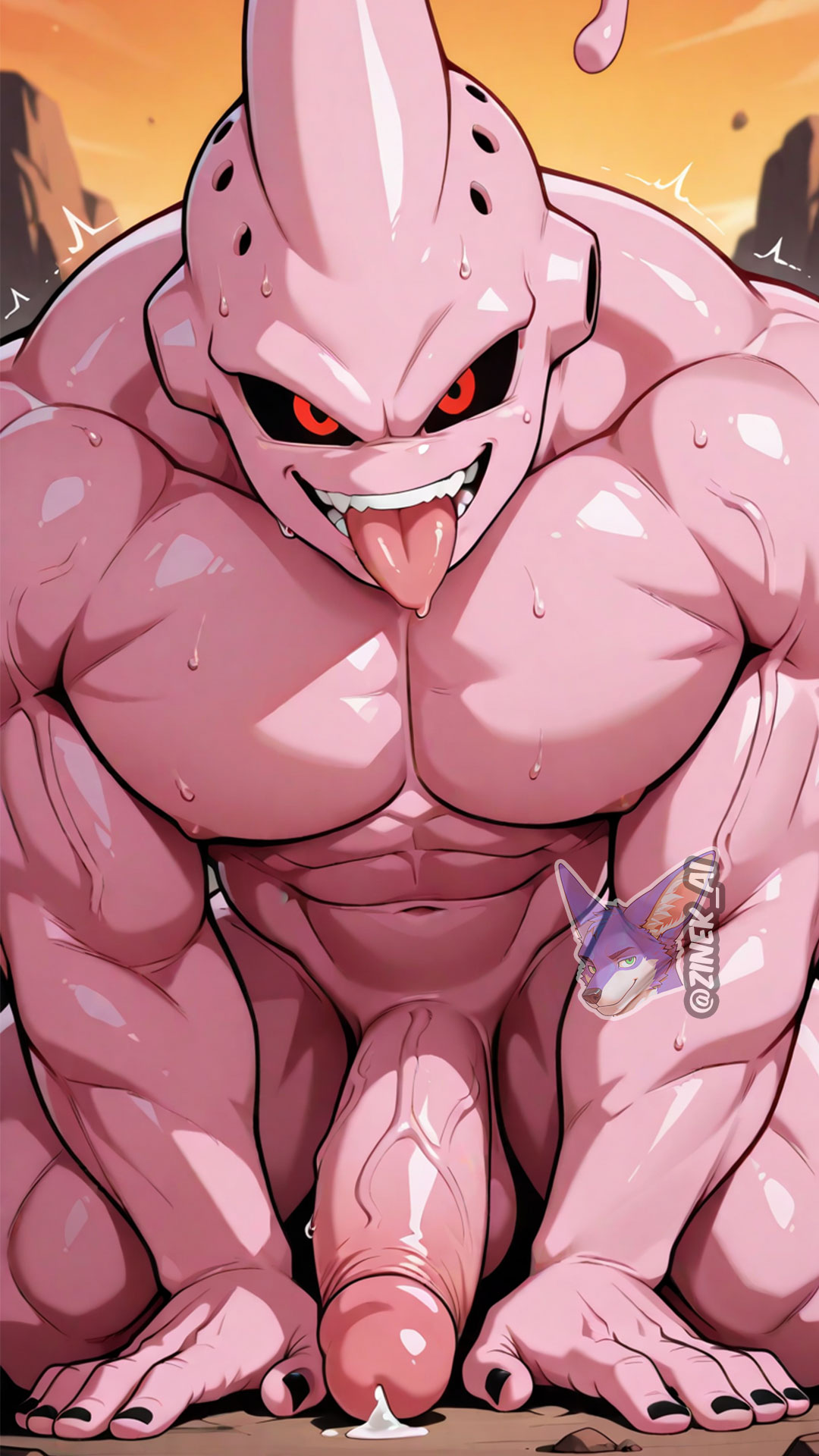 Majin Buu (Dragon Ball) Rule 34 Image