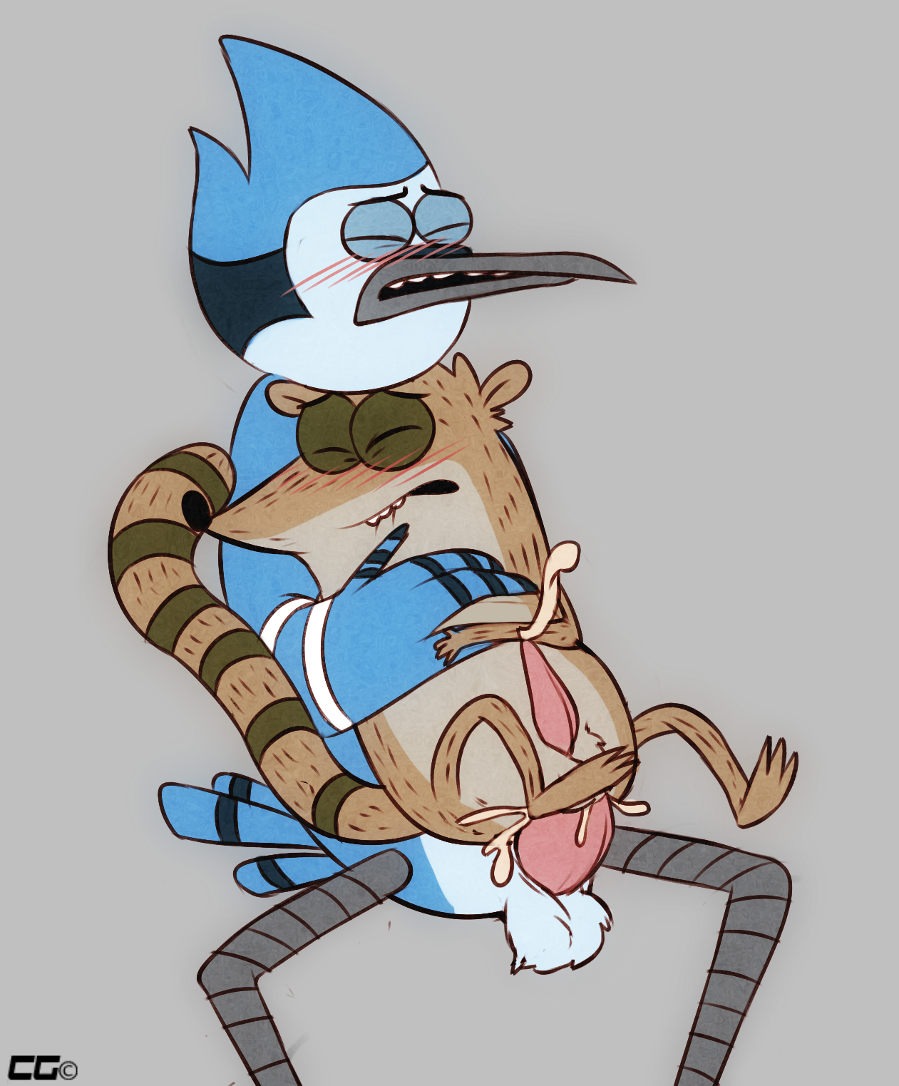 Mordecai (Regular Show) Rule 34 Image