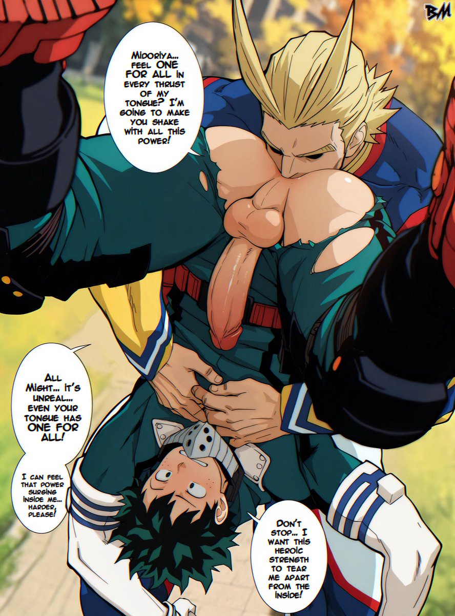 All Might (Boku No Hero Academia) Rule 34 Image