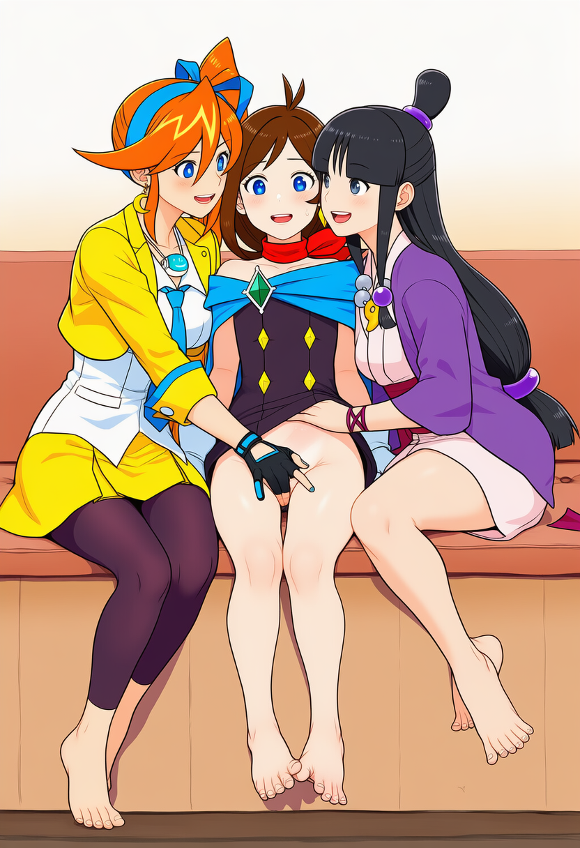 Athena Cykes (Gyakuten Saiban) Rule 34 Image