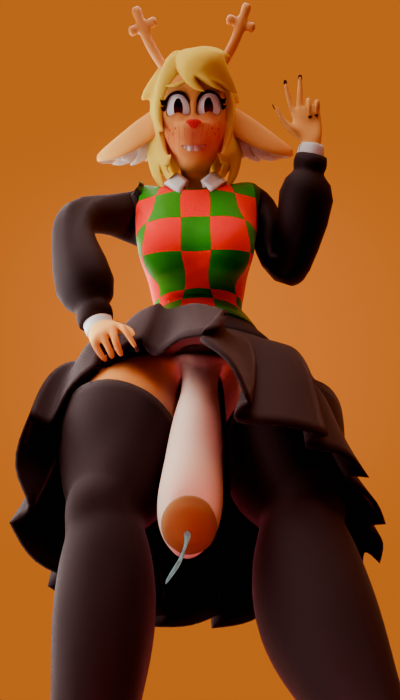 Noelle Holiday (Deltarune) Rule 34 Image