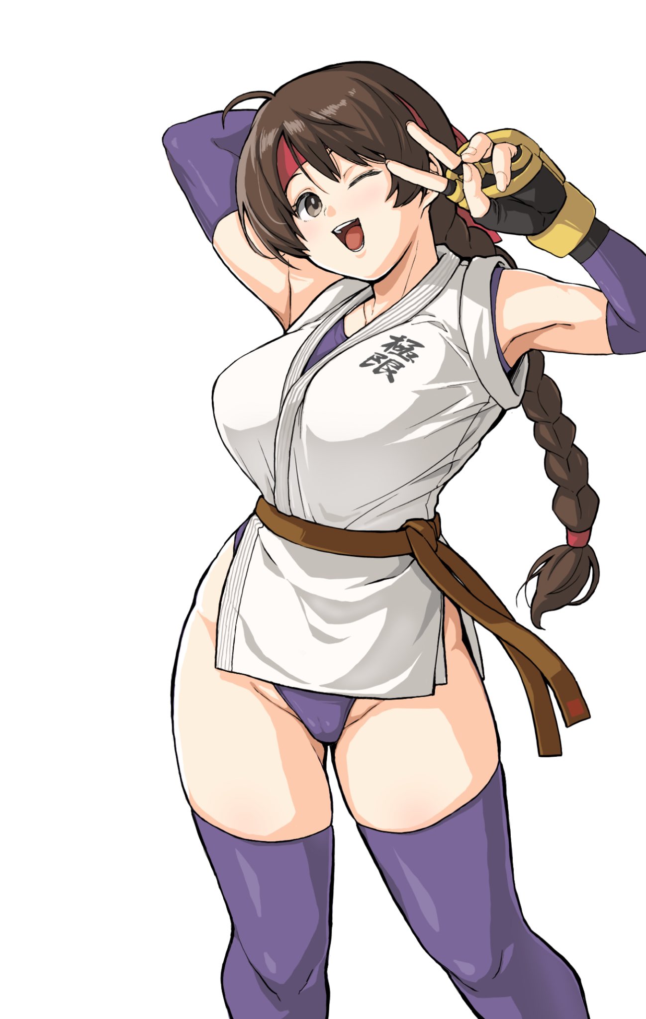 Yuri Sakazaki (Art Of Fighting) Rule 34 Image