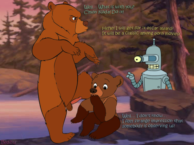 Bender Bending Rodriguez (Brother Bear) Rule 34 Image