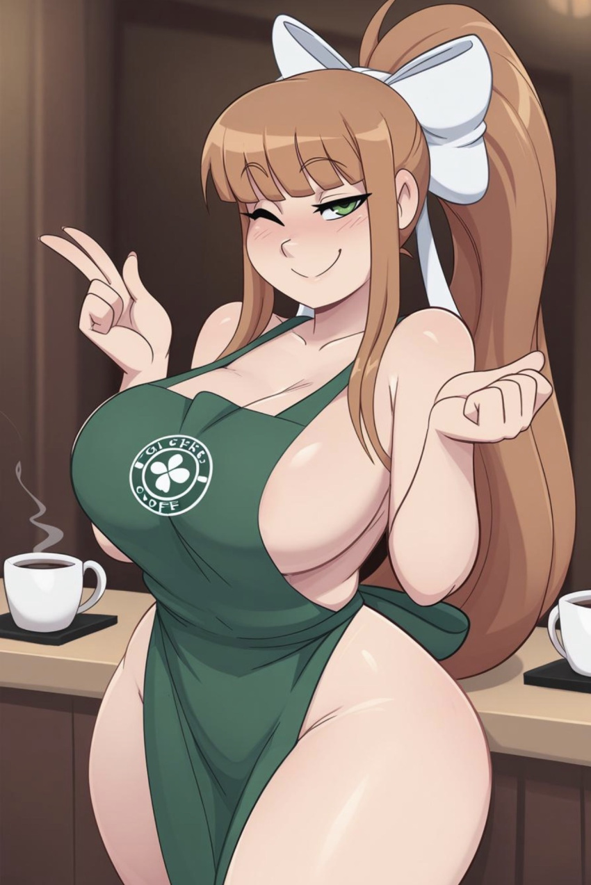 Monika (Doki Doki Literature Club) Rule 34 Image