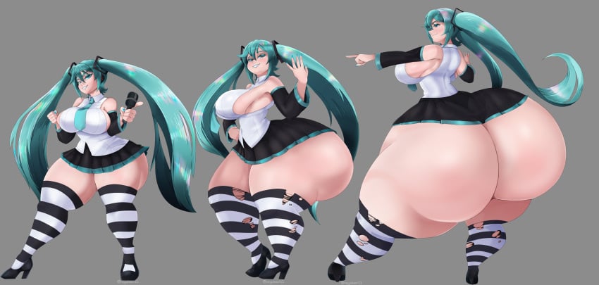Hatsune Miku (Vocaloid) Rule 34 Image