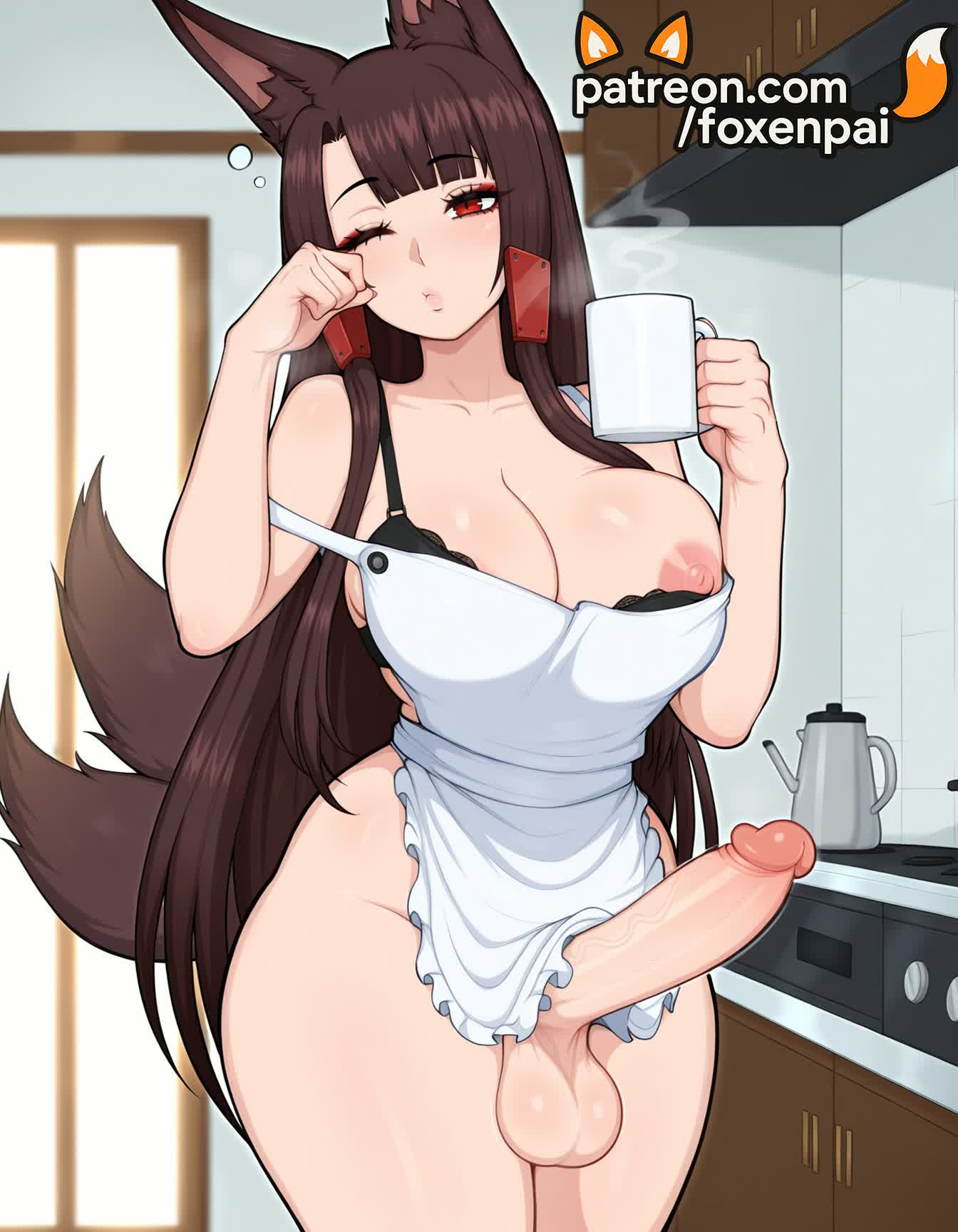 Akagi (Azur Lane) Rule 34 Image