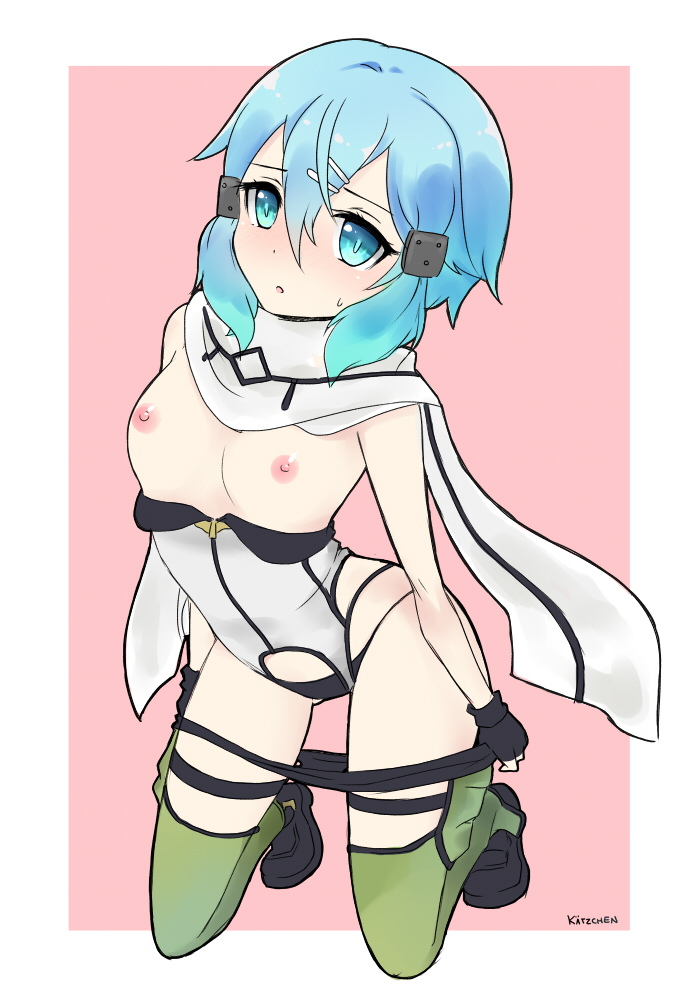 Asada Shino (Gun Gale Online) Rule 34 Image