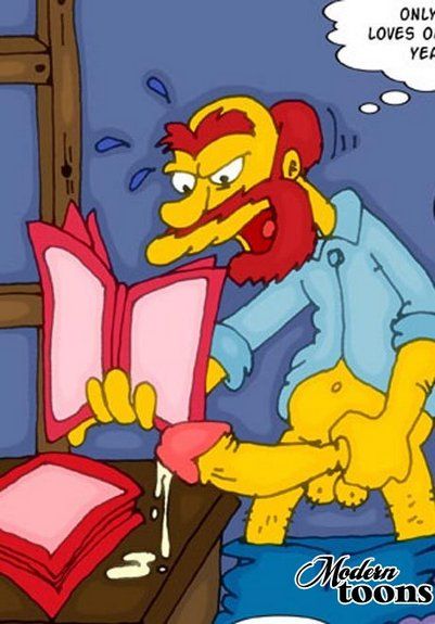 Groundskeeper Willie (Moderntoons.Com) Rule 34 Image