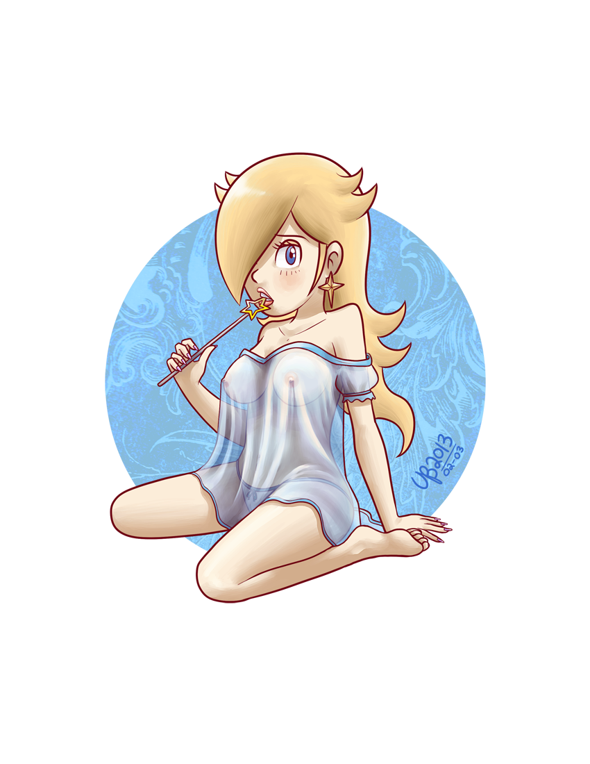 Princess Rosalina (Mario (Series)) Rule 34 Image