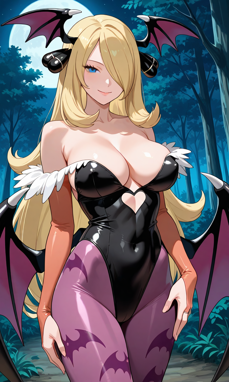 Cynthia (Pokemon) Rule 34 Image