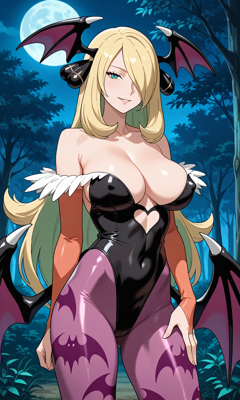 Cynthia (Pokemon) Rule 34 Image